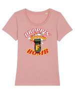 Droppin' The F Bomb Tricou mânecă scurtă guler larg fitted Damă Expresser