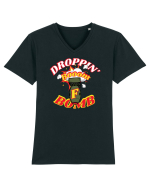 Droppin' The F Bomb Tricou mânecă scurtă guler V Bărbat Presenter