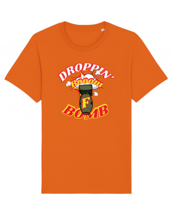 Droppin' The F Bomb Bright Orange