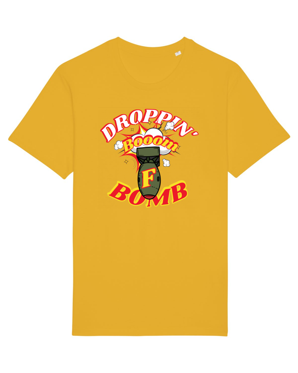 Tricou mânecă scurtă Unisex Rocker Spectra Yellow