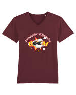 Droppin' The F Bomb Tricou mânecă scurtă guler V Bărbat Presenter