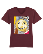 Motivational It is what it is  Tricou mânecă scurtă guler V Bărbat Presenter