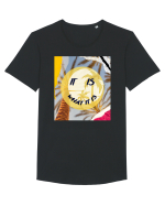 Motivational It is what it is  Tricou mânecă scurtă guler larg Bărbat Skater
