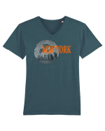 NYC Tricou mânecă scurtă guler V Bărbat Presenter