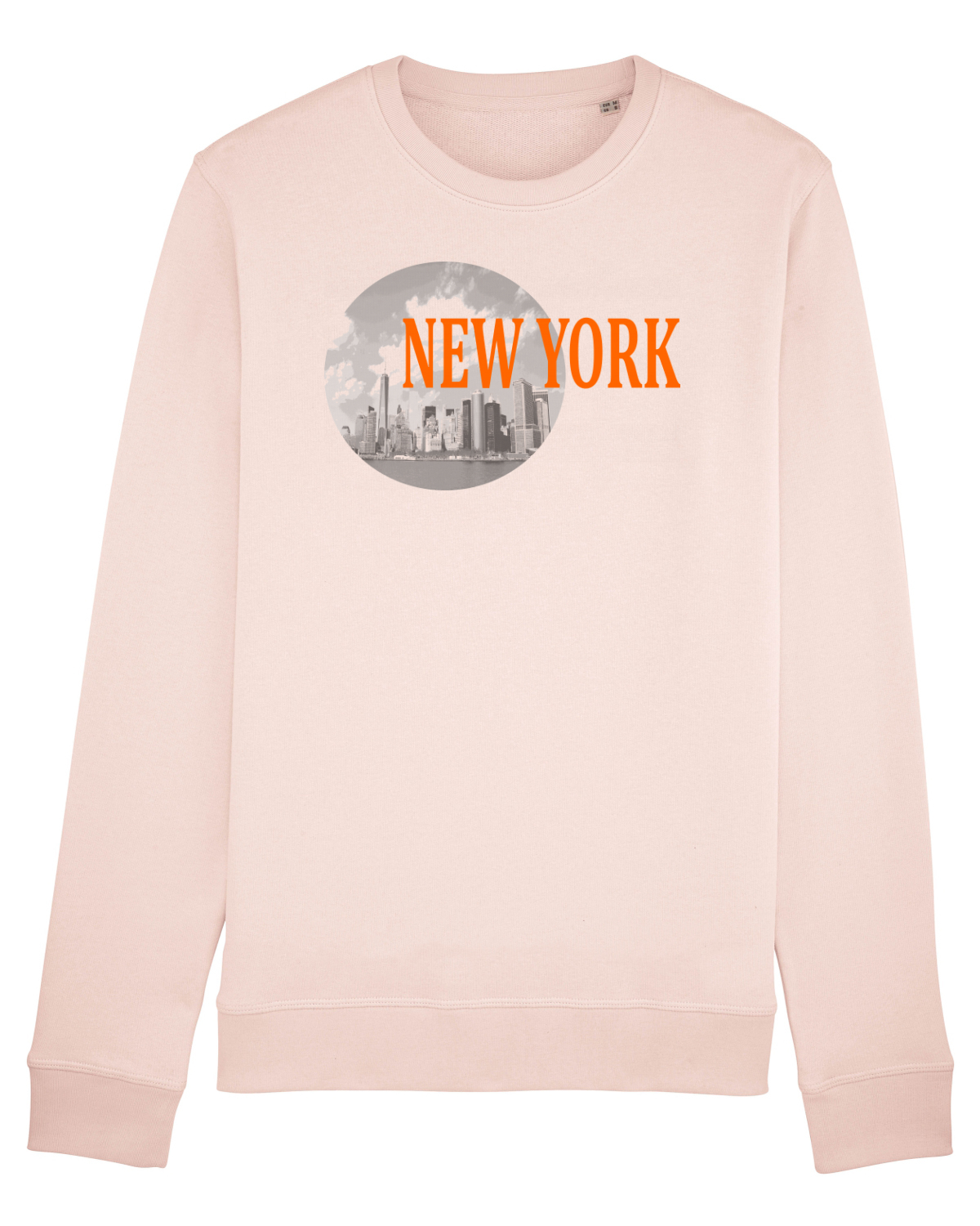 Bluză mânecă lungă Unisex Rise Candy Pink