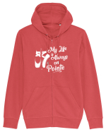 On pointe Hanorac cu fermoar Unisex Connector