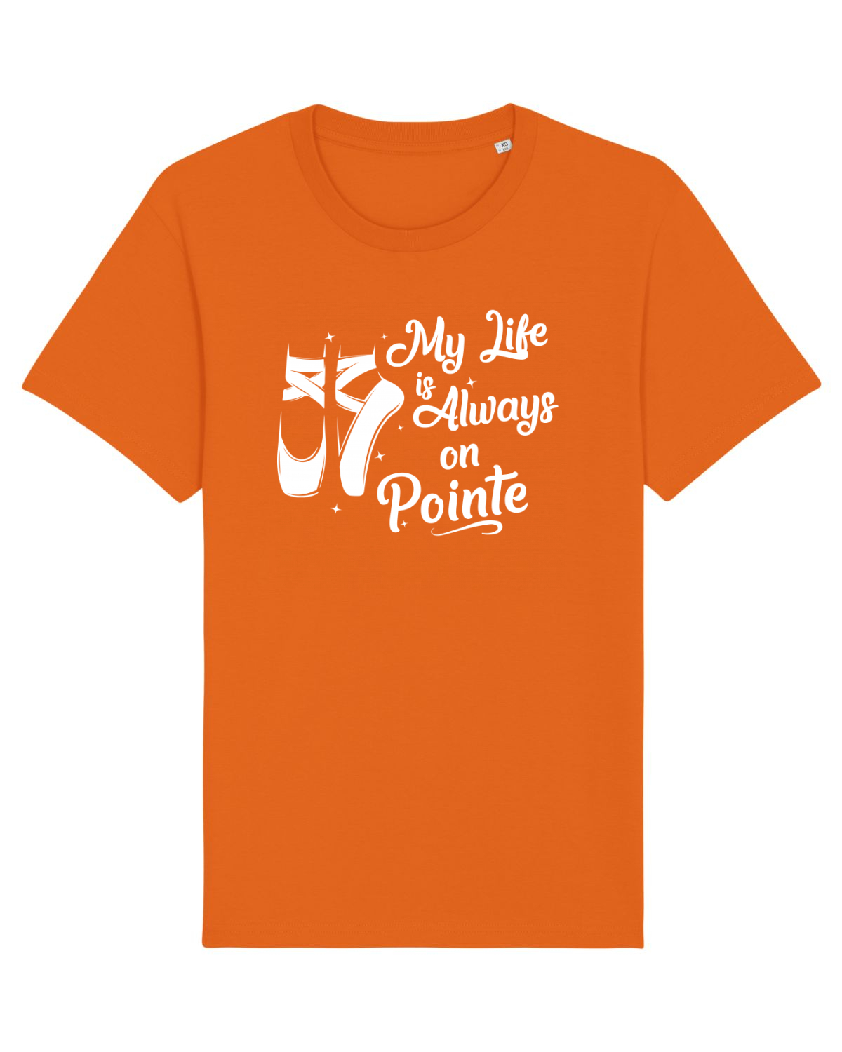Tricou mânecă scurtă Unisex Rocker Bright Orange