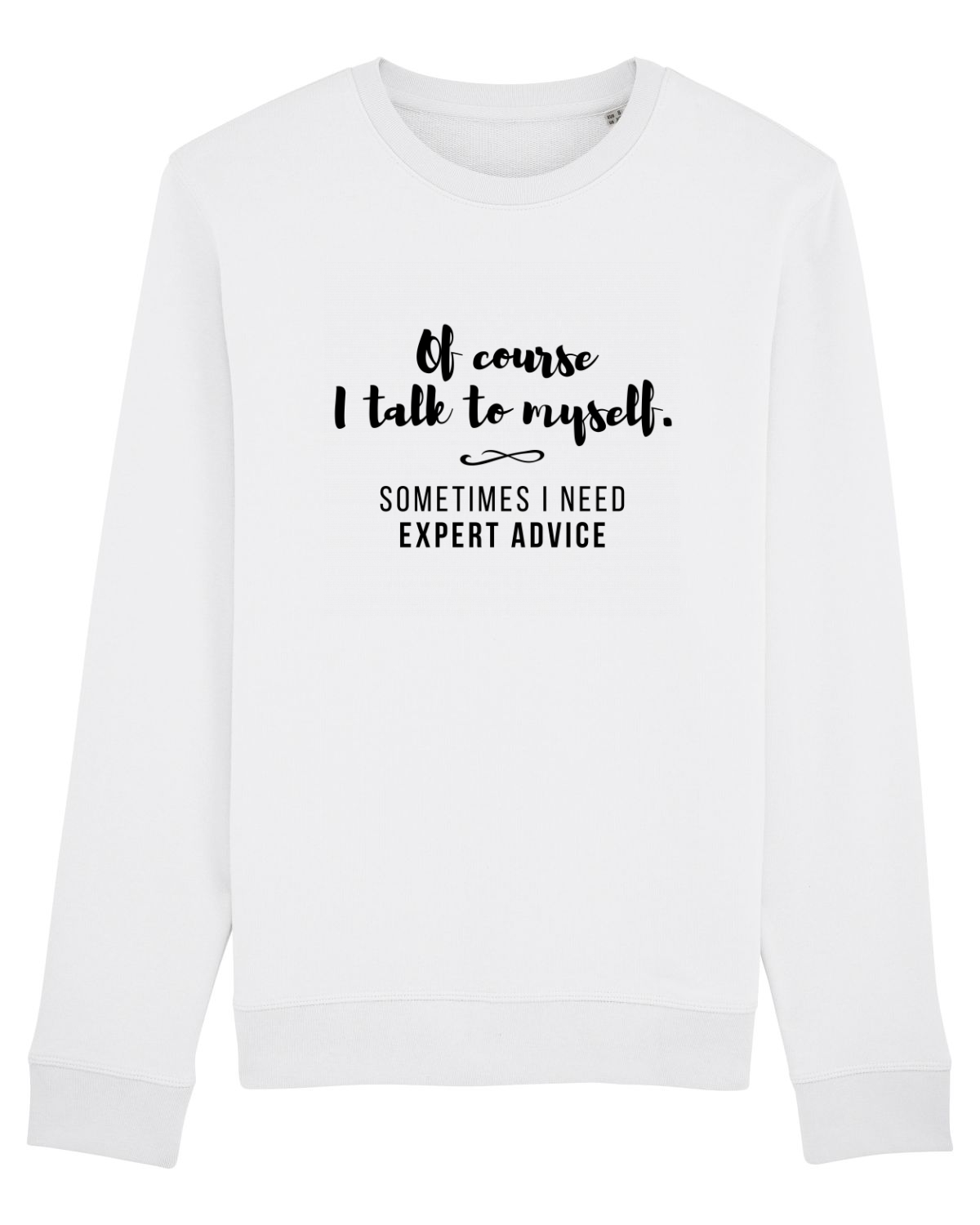 Bluză mânecă lungă Unisex Rise White