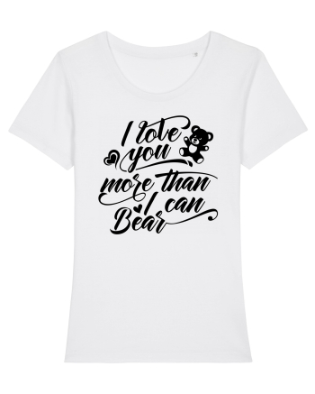 I love you more White