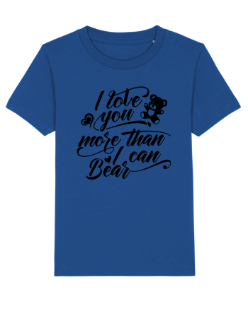 I love you more Majorelle Blue