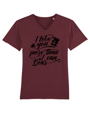 I love you more Burgundy