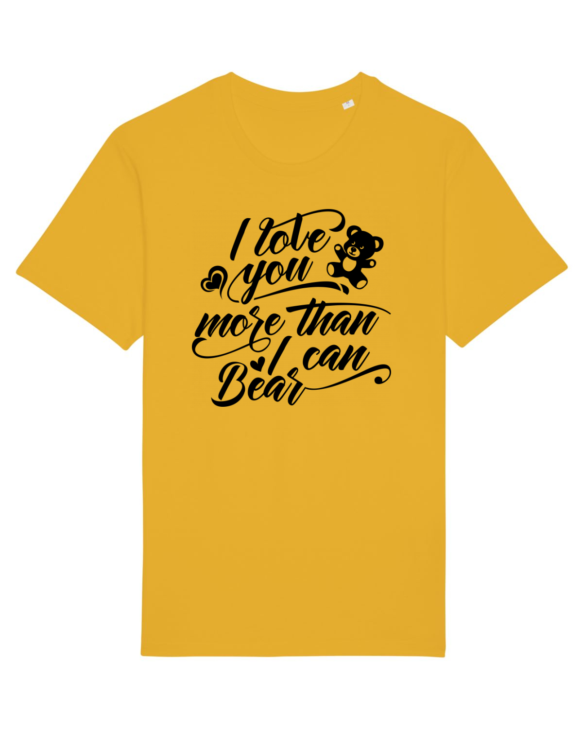 Tricou mânecă scurtă Unisex Rocker Spectra Yellow
