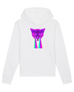 Retro Cat Hanorac Unisex Drummer