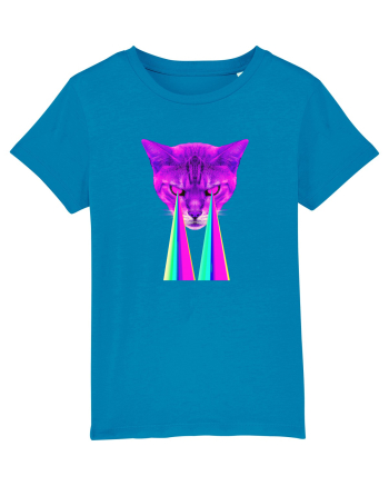 Retro Cat Azur