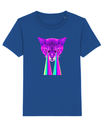 Retro Cat Majorelle Blue