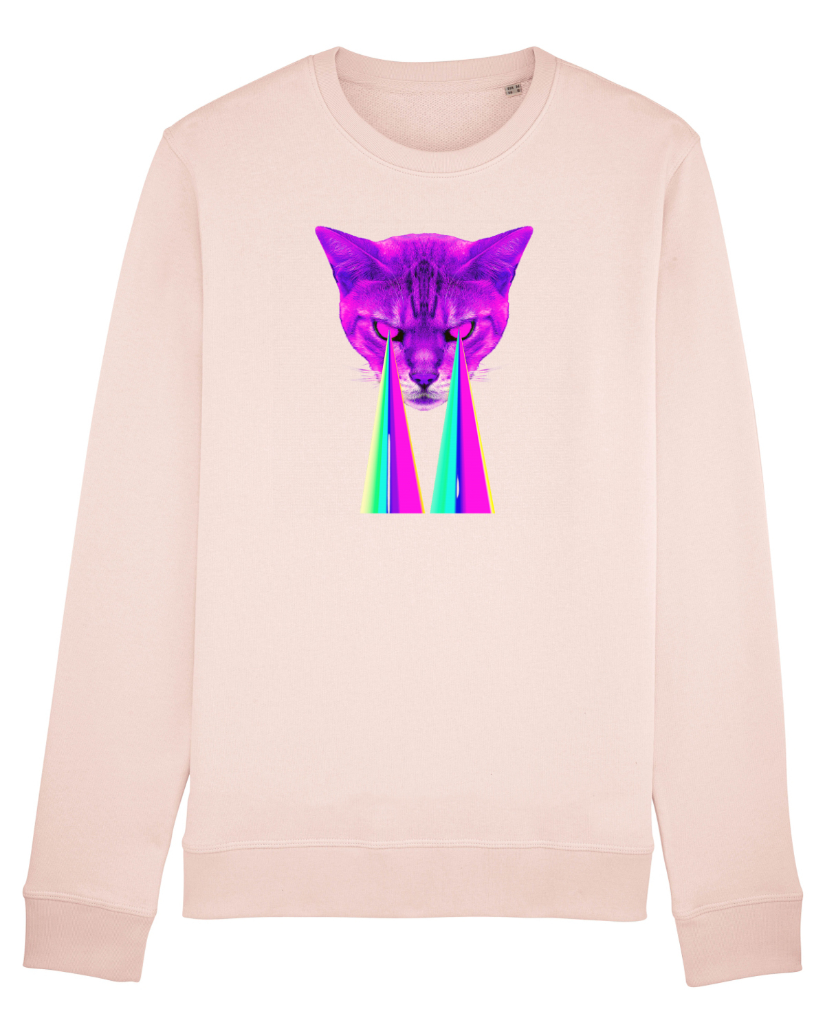 Bluză mânecă lungă Unisex Rise Candy Pink