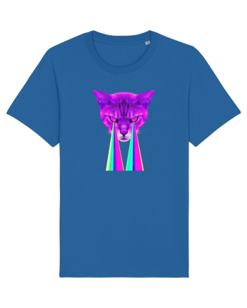 Retro Cat Royal Blue