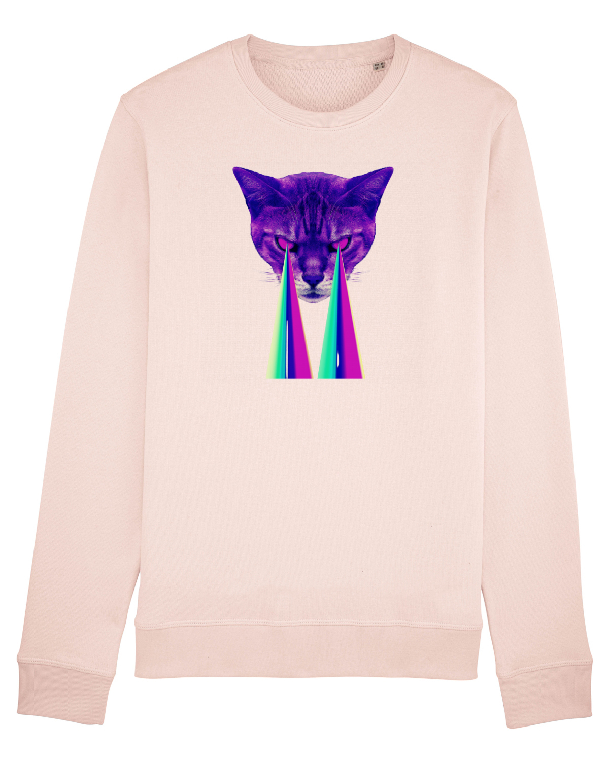 Bluză mânecă lungă Unisex Rise Candy Pink