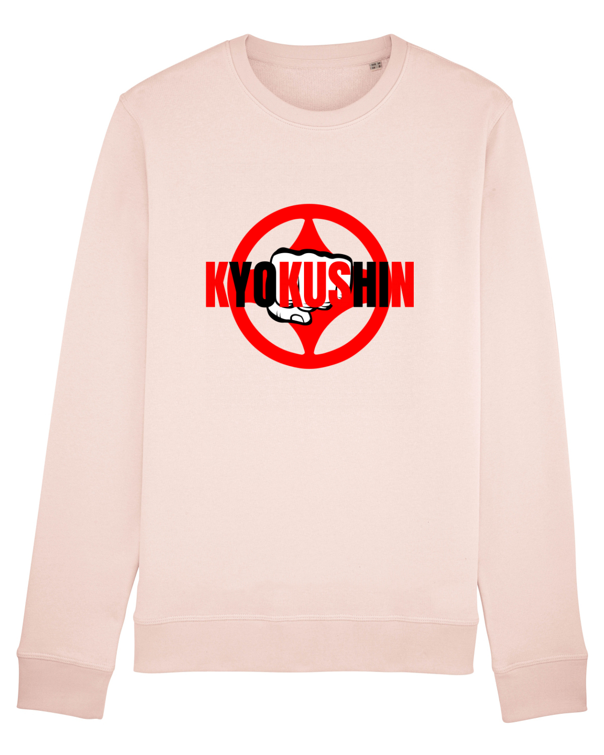 Bluză mânecă lungă Unisex Rise Candy Pink