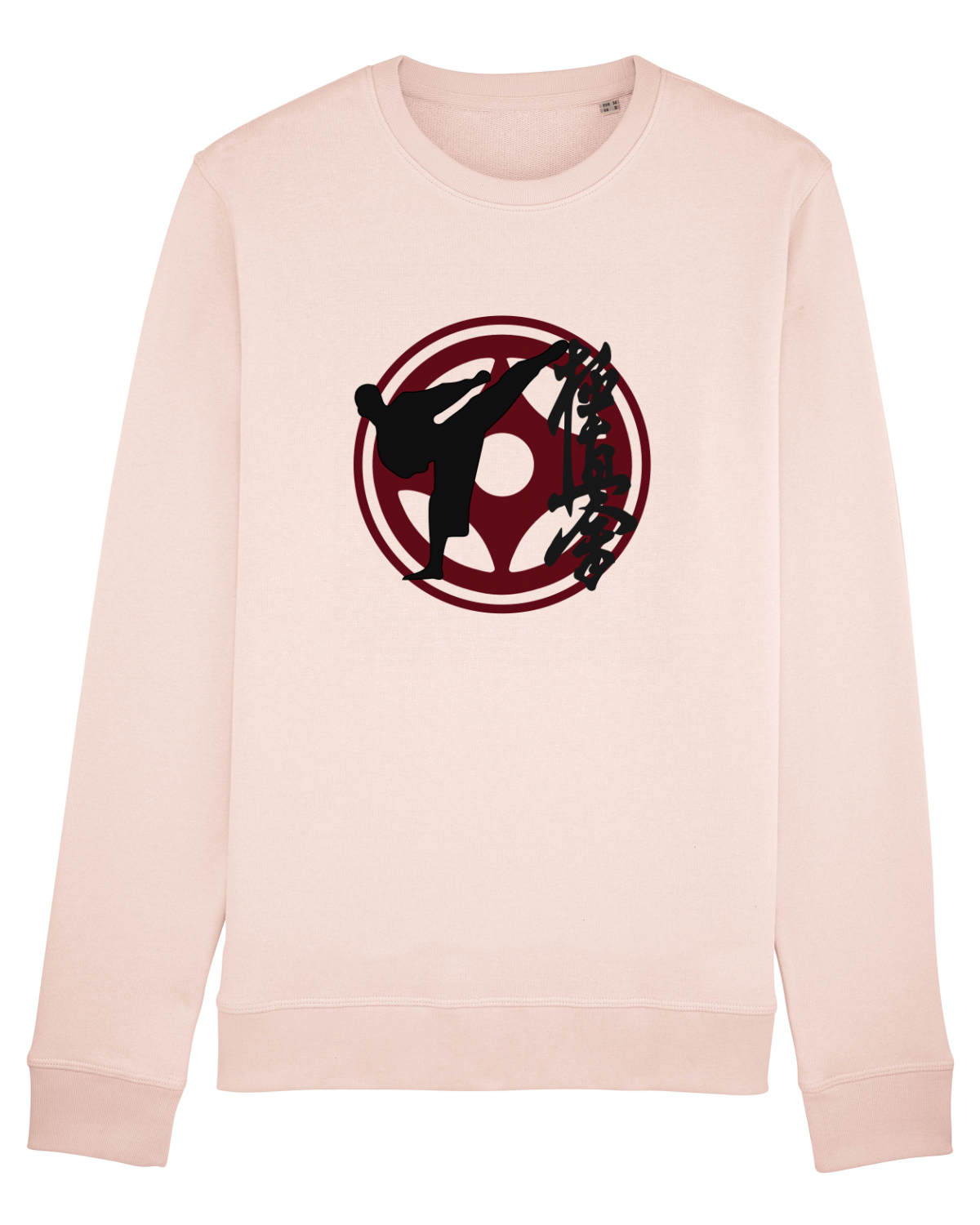 Bluză mânecă lungă Unisex Rise Candy Pink