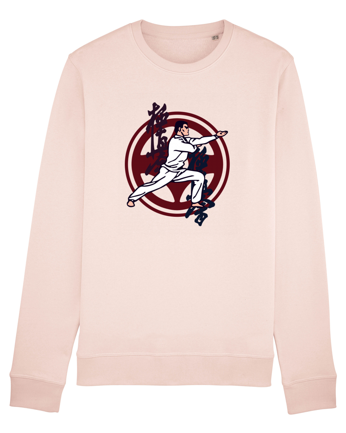 Bluză mânecă lungă Unisex Rise Candy Pink