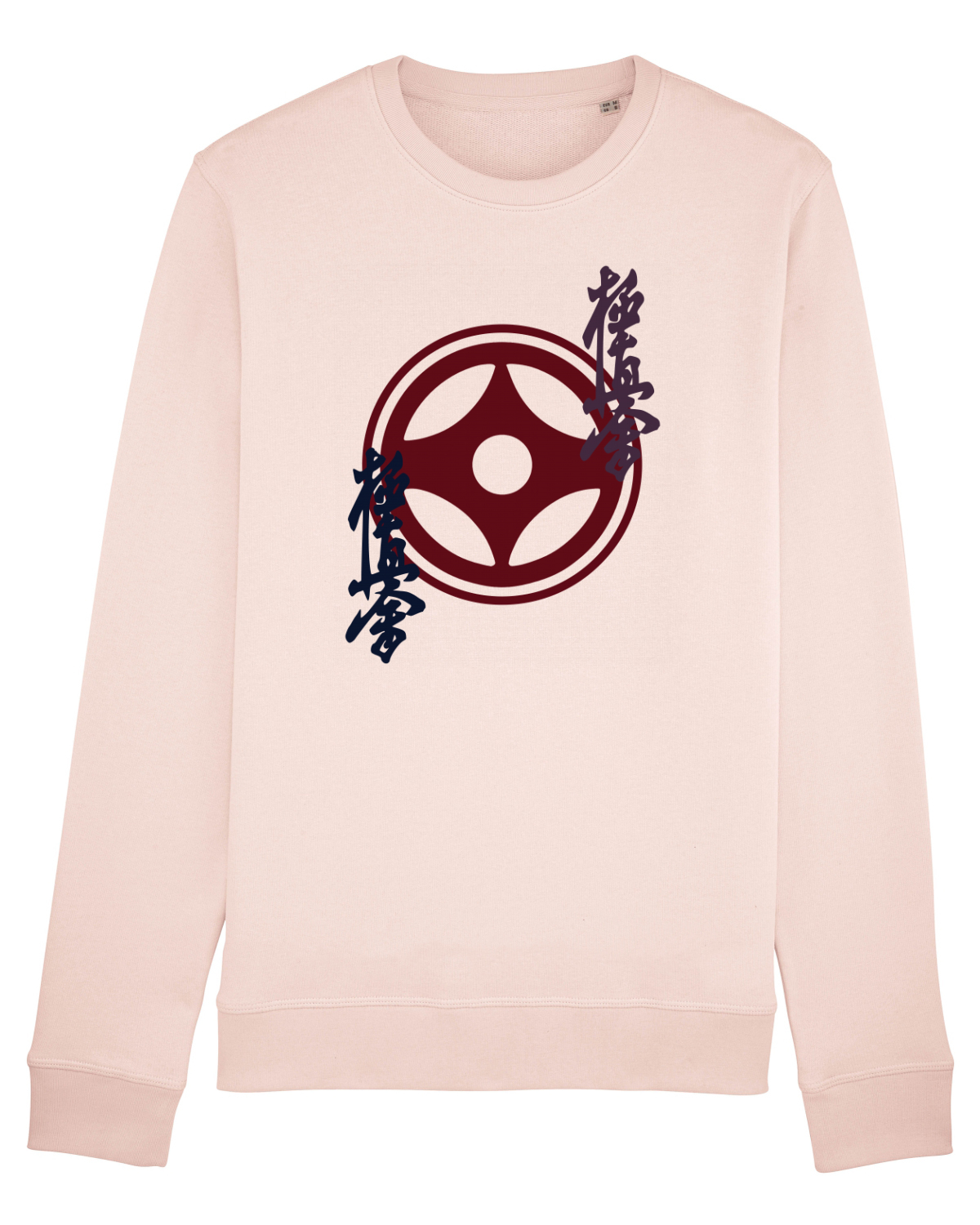 Bluză mânecă lungă Unisex Rise Candy Pink