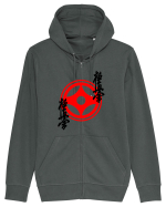 Kyokushin Karate  Hanorac cu fermoar Unisex Connector