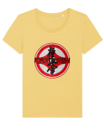 Kyokushin Karate  Tricou mânecă scurtă guler larg fitted Damă Expresser