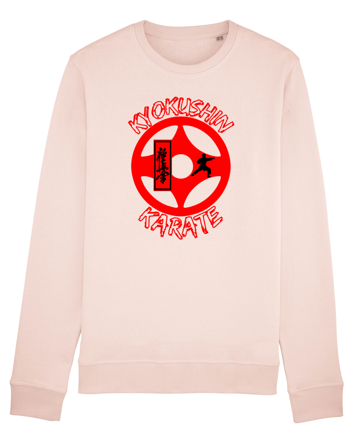 Bluză mânecă lungă Unisex Rise Candy Pink