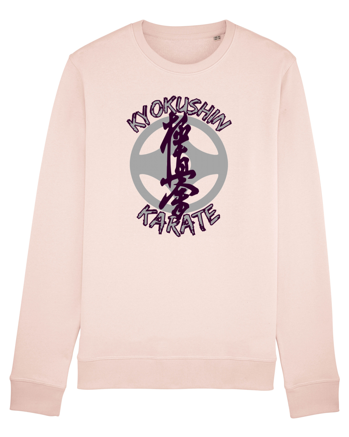 Bluză mânecă lungă Unisex Rise Candy Pink