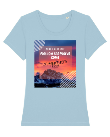 Thank yourself  Sky Blue