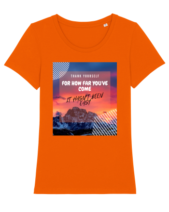 Thank yourself  Bright Orange