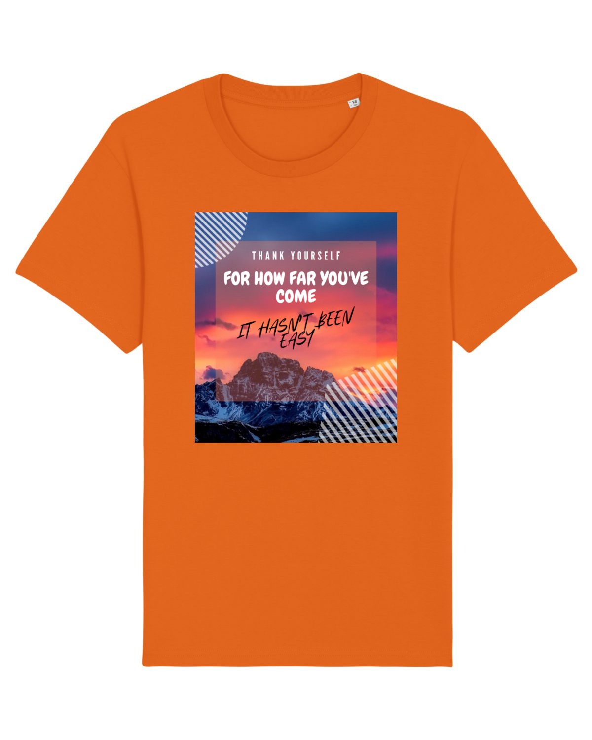 Tricou mânecă scurtă Unisex Rocker Bright Orange