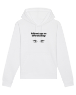 Different eyes see different things Hanorac Unisex Drummer