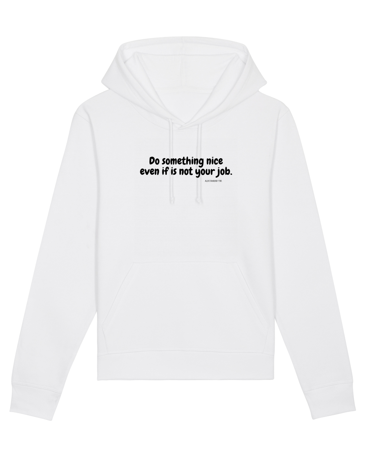 Hanorac Unisex Drummer White