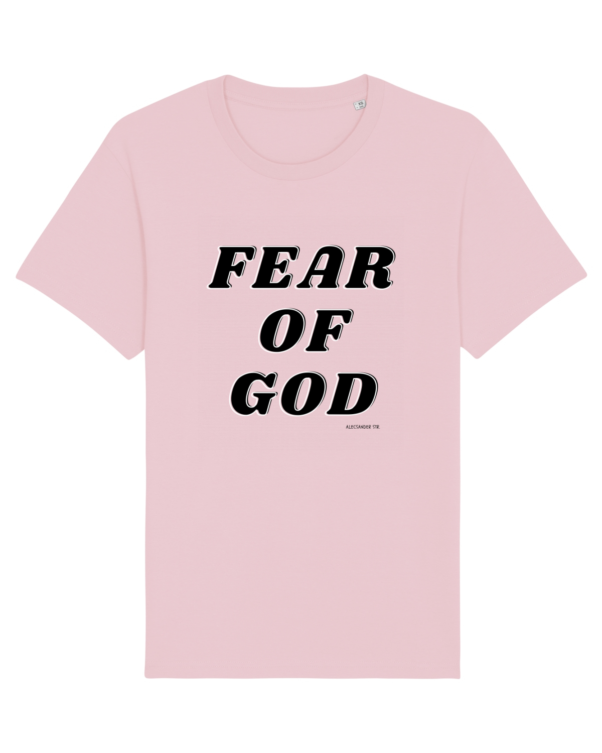 Tricou mânecă scurtă Unisex Rocker Cotton Pink