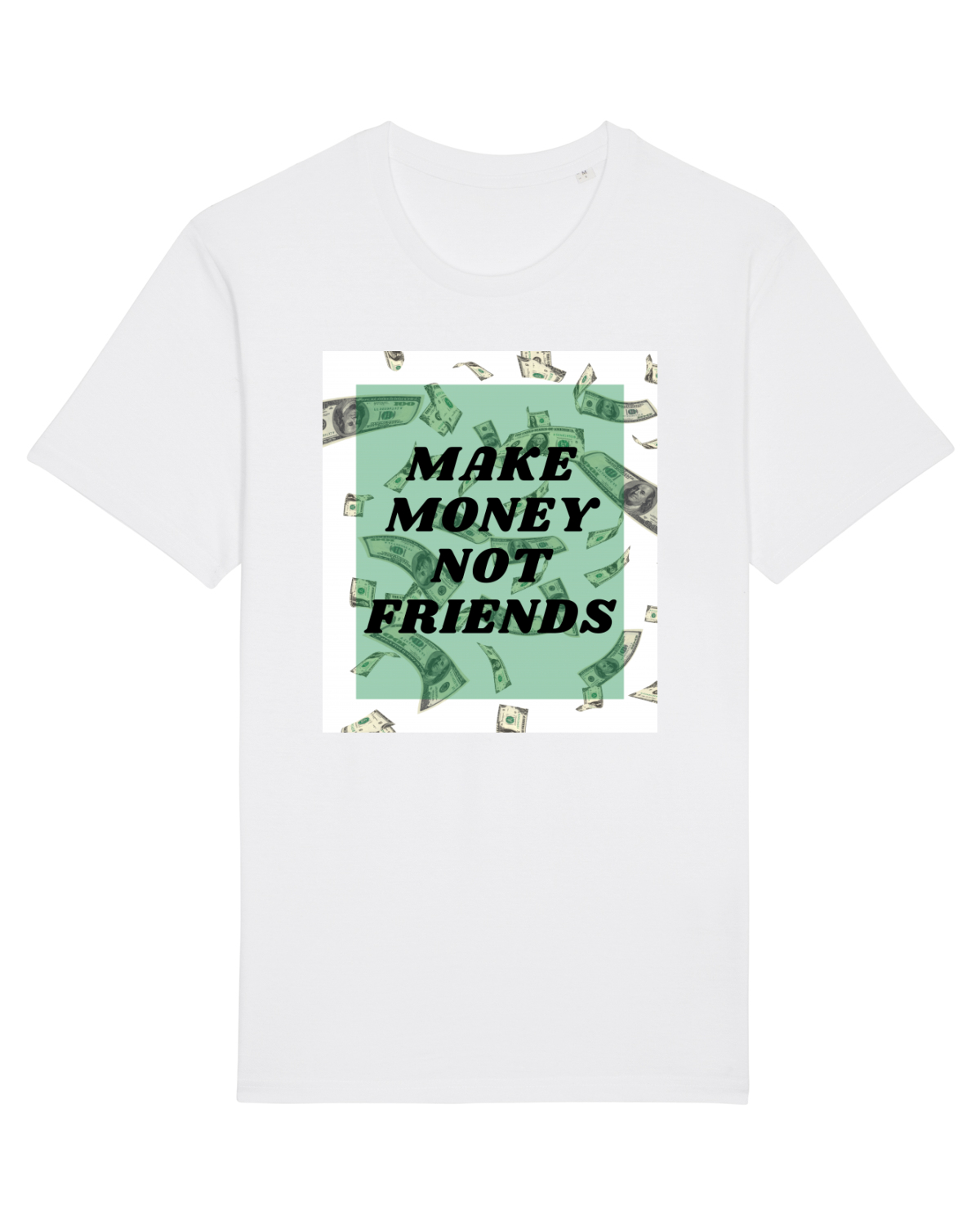 Tricou mânecă scurtă Unisex Rocker White