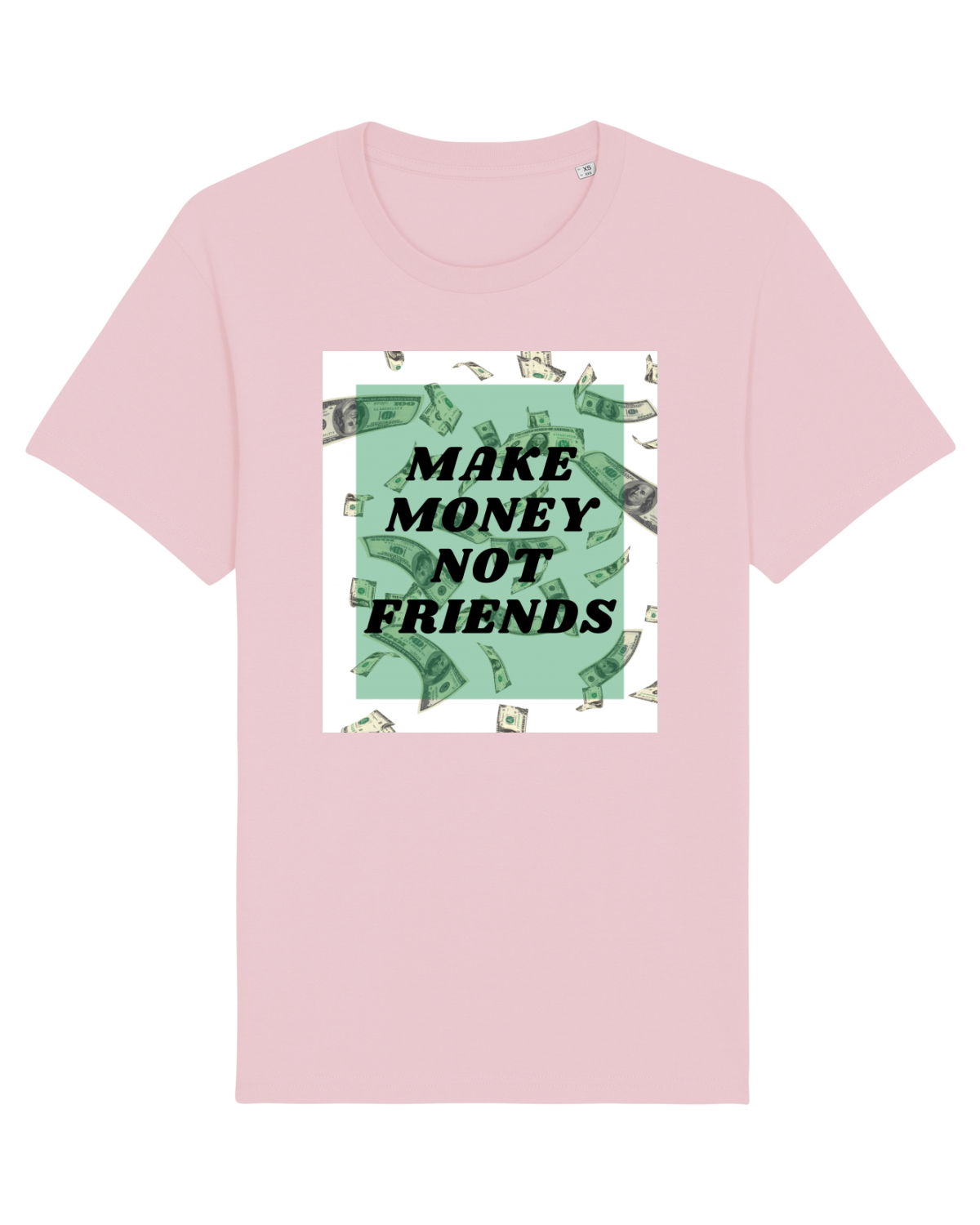 Tricou mânecă scurtă Unisex Rocker Cotton Pink