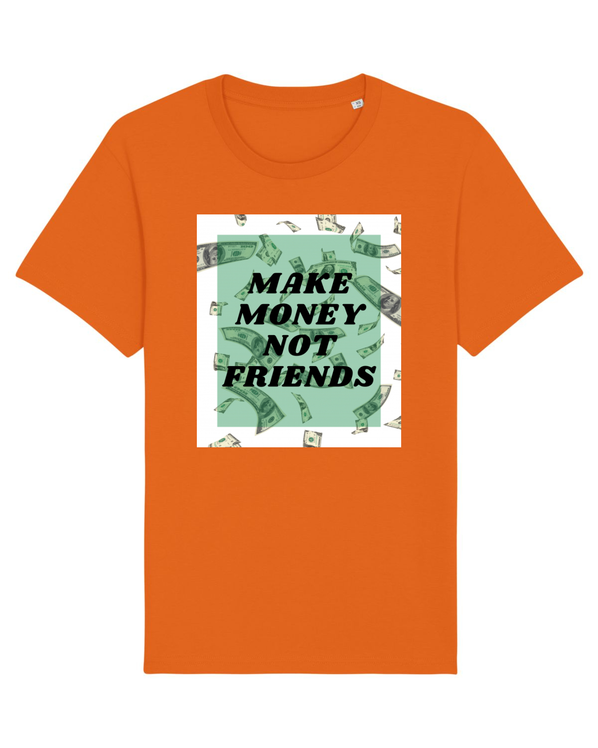Tricou mânecă scurtă Unisex Rocker Bright Orange