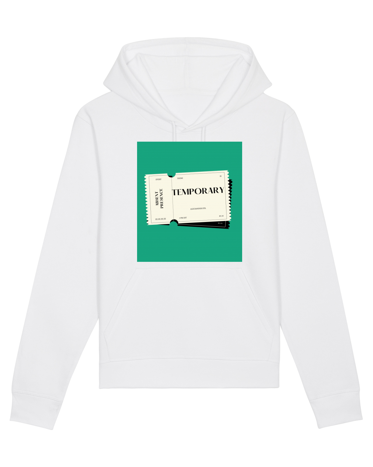 Hanorac Unisex Drummer White