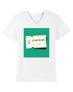 Everything is temporary Tricou mânecă scurtă guler V Bărbat Presenter