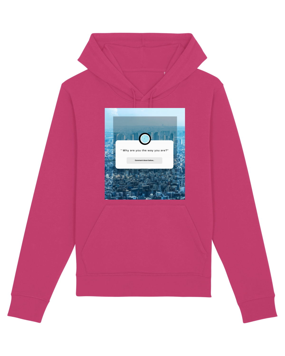 Hanorac Unisex Drummer Raspberry