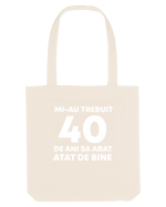 40 DE ANI Sacoșă textilă