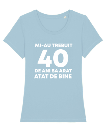 40 DE ANI Sky Blue