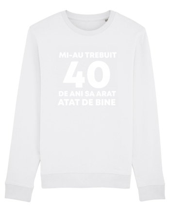 40 DE ANI White