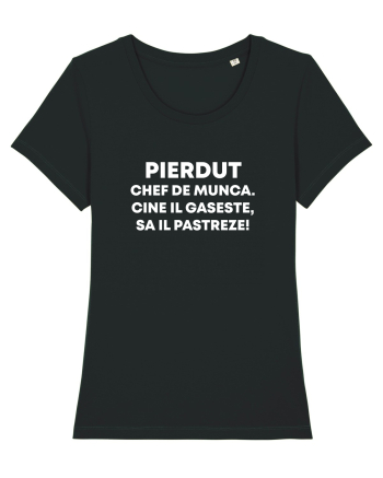 PIERDUT CHEF DE MUNCA Black