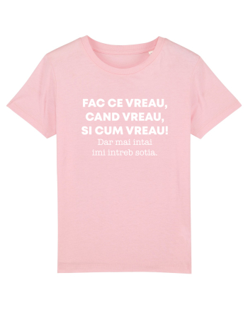 FAC CE VREAU Cotton Pink