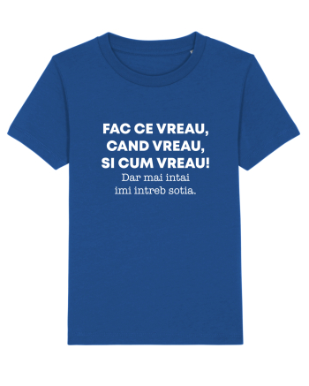 FAC CE VREAU Majorelle Blue