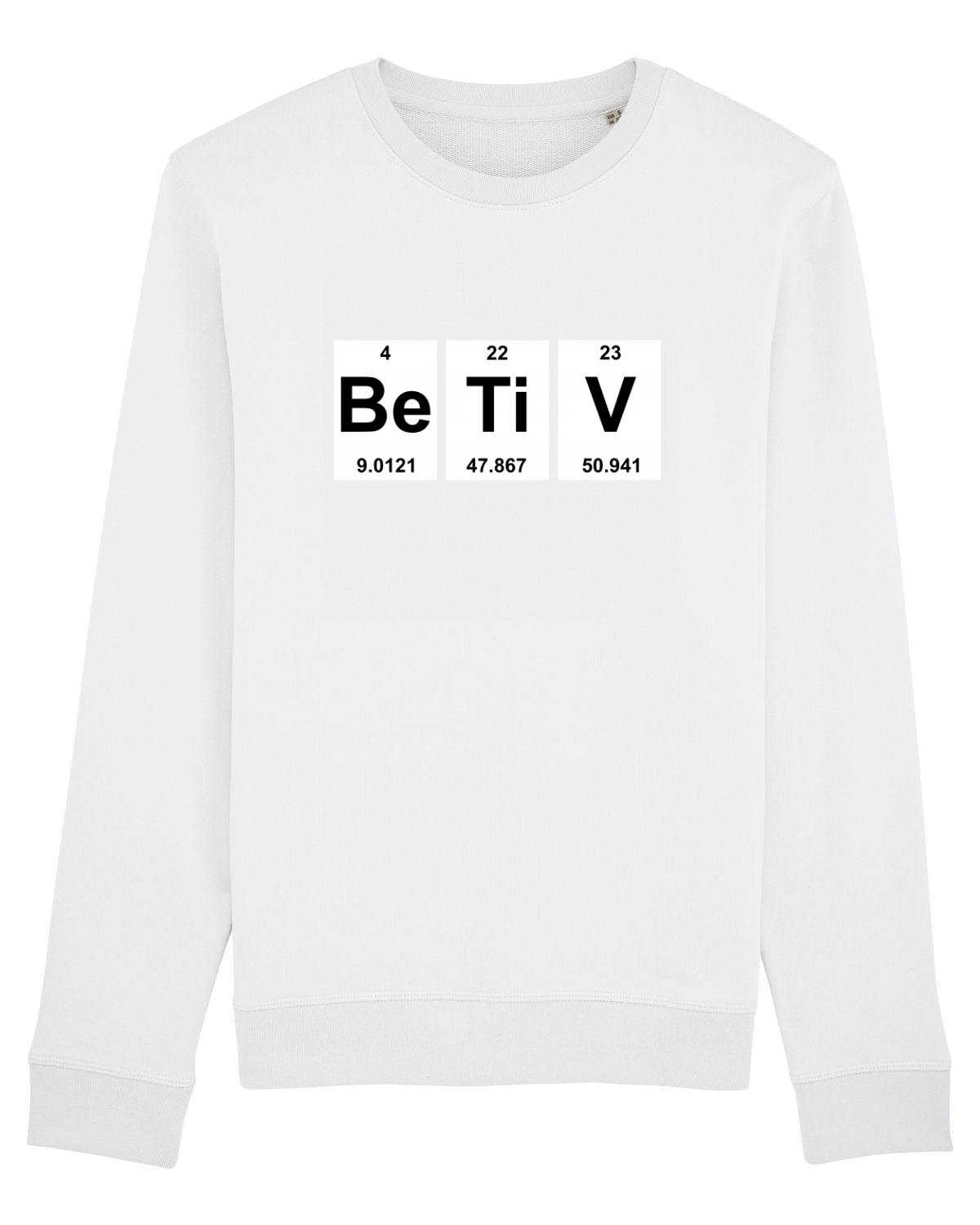 Bluză mânecă lungă Unisex Rise White