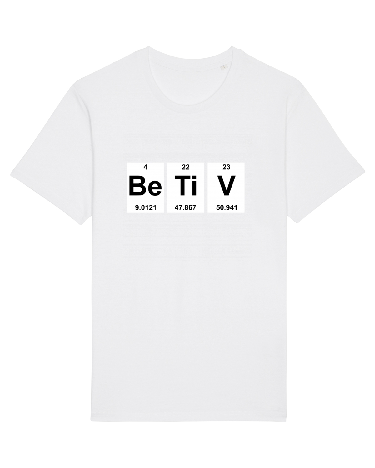 Tricou mânecă scurtă Unisex Rocker White